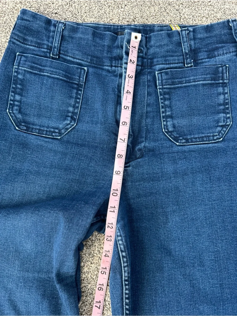 Maeve Colette High-Rise Wide-Legged Cropped Jeans - Picture 7 of 8